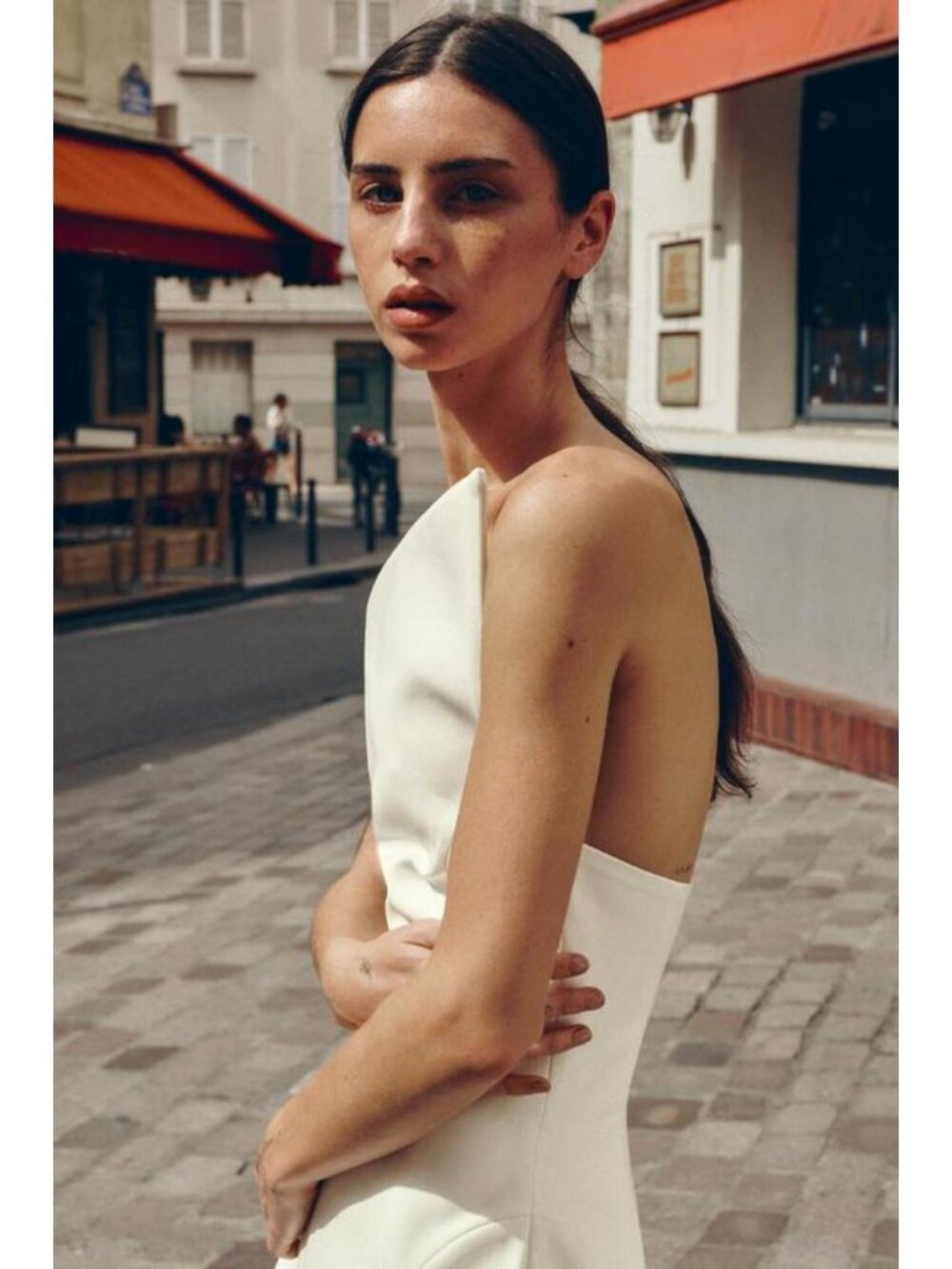 ZARA ASYMMETRIC NECK MINI DRESS 2937/111/250